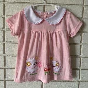 Vintage baby pink dress